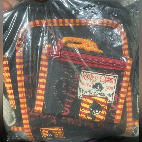 2006 Ruby Gloom MATCHING Mall Goth Crossbody Bag & Wallet SET BNWT!!! - Picture 7 of 7